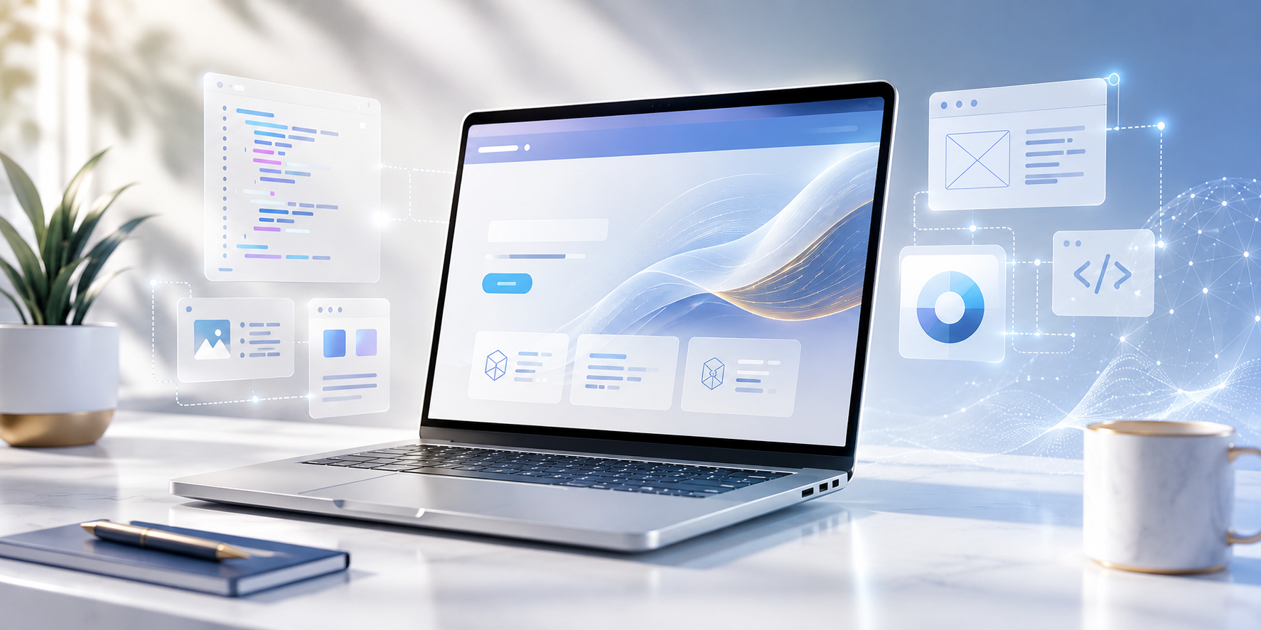 Vidyora Digital website development showcase